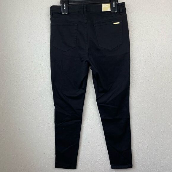 MICHAEL Michael Kors Black Selma Skinny High Rise Jeans Size 8 - Picture 5 of 8